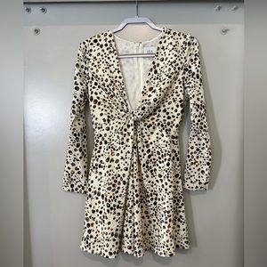 J.O.A Cheetah Mini Dress